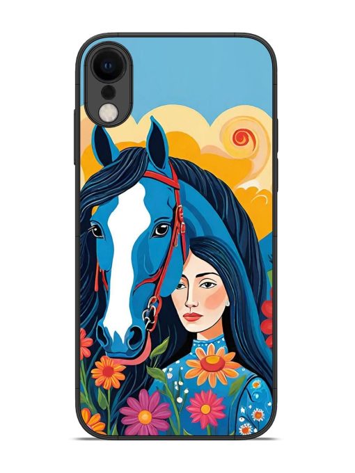 Equine Enchantment Glossy Soft Edge Case for Apple Iphone Xr Chachhi