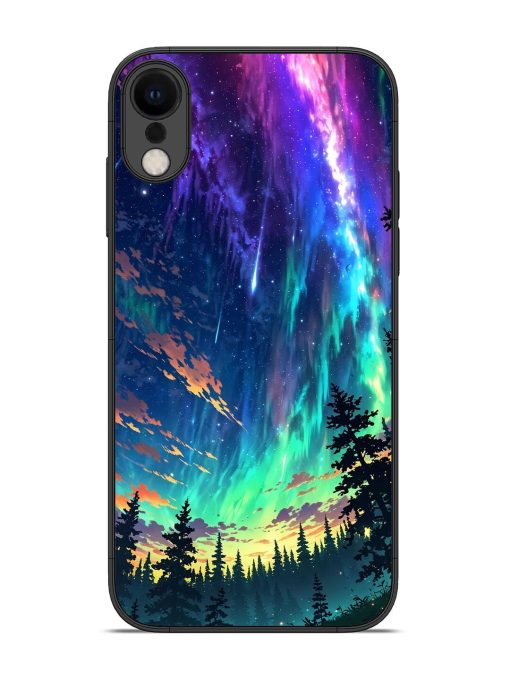 Cosmic Canvas Glossy Soft Edge Case for Apple Iphone Xr Chachhi