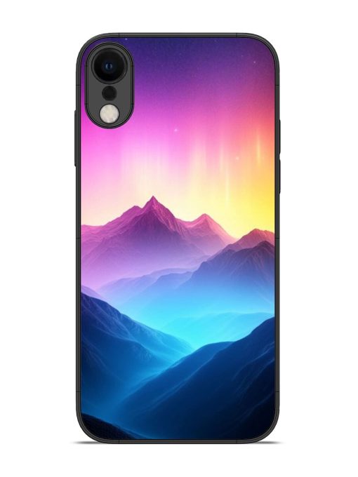 Cosmic Mountains Glossy Soft Edge Case for Apple Iphone Xr Chachhi