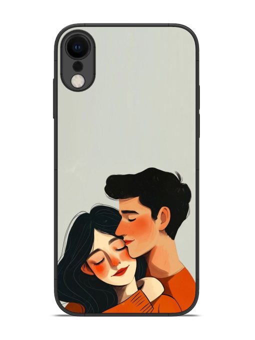 Craft Couples Glossy Soft Edge Case for Apple Iphone Xr Chachhi