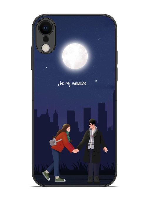 Moonlight Proposal Glossy Soft Edge Case for Apple Iphone Xr