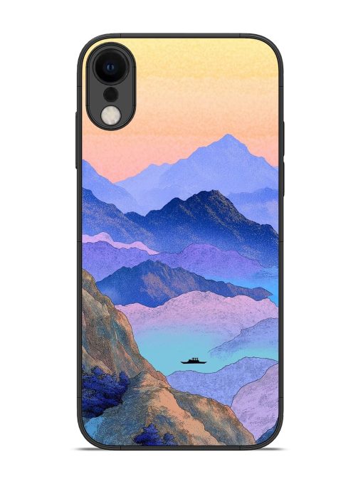 Mountain Mist Glossy Soft Edge Case for Apple Iphone Xr Chachhi