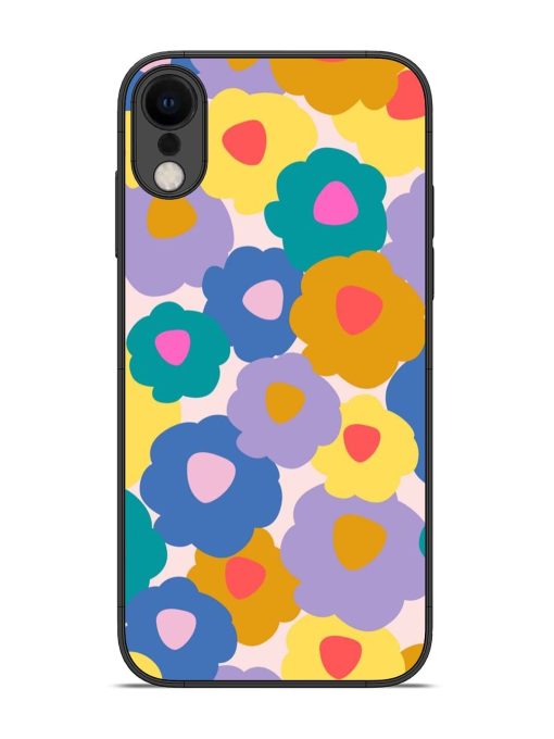 Flower Power Glossy Soft Edge Case for Apple Iphone Xr Chachhi