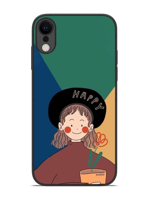 Happy Momo Glossy Soft Edge Case for Apple Iphone Xr Chachhi