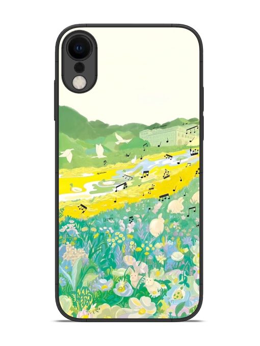 Melody In Bloom Glossy Soft Edge Case for Apple Iphone Xr Chachhi