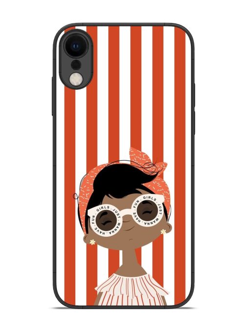 Girls Just Wanna Have Fun Glossy Soft Edge Case for Apple Iphone Xr Chachhi