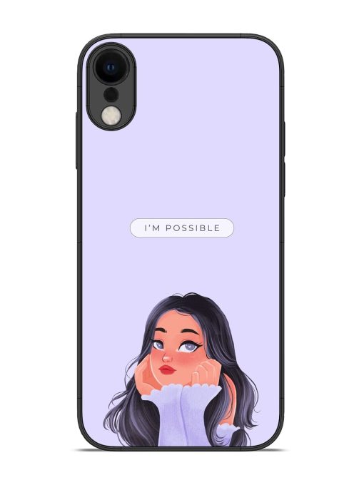 Im Possible Glossy Soft Edge Case for Apple Iphone Xr Chachhi