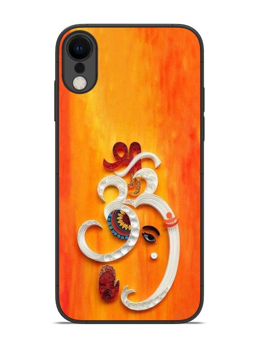 Ganesha In Quilling Art Glossy Soft Edge Case for Apple Iphone Xr Chachhi