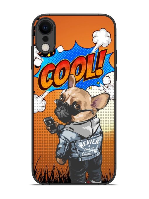 Cool Pup Glossy Soft Edge Case for Apple Iphone Xr Chachhi