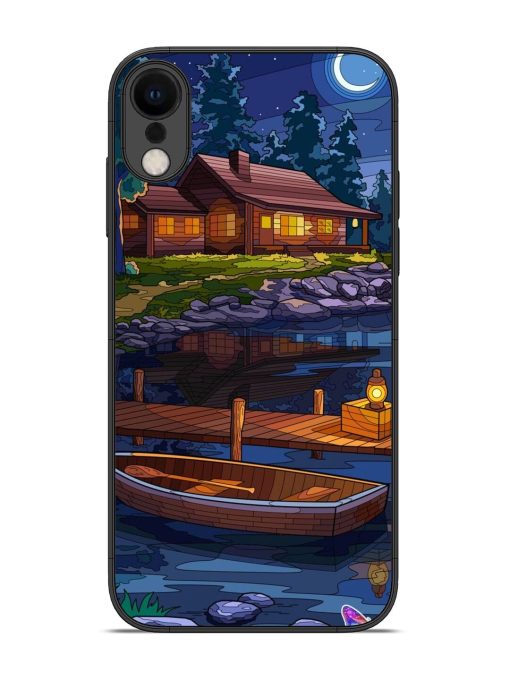 Moonlit Serenity Glossy Soft Edge Case for Apple Iphone Xr Chachhi