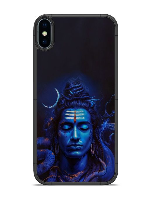 Mystic Mahadev Glossy Soft Edge Case for Apple Iphone Xs Chachhi