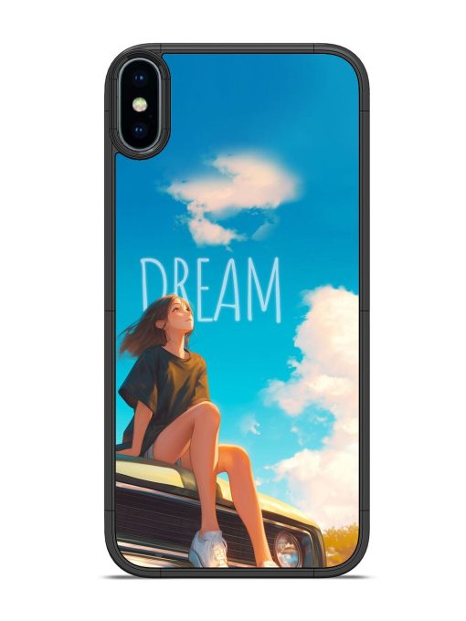 Girly Dream Art Glossy Soft Edge Case for Apple Iphone Xs Chachhi