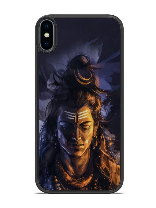 Lord Shiva Glossy Soft Edge Case for Apple Iphone Xs Chachhi