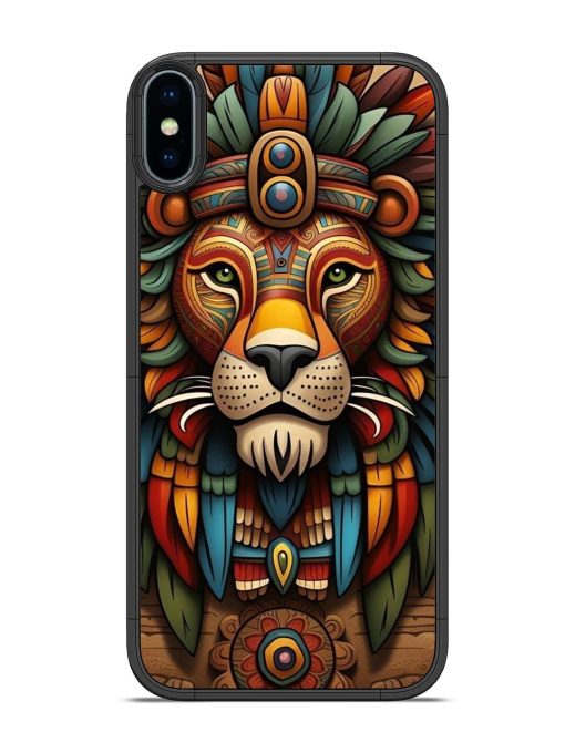 Aztec Majesty Glossy Soft Edge Case for Apple Iphone Xs Chachhi