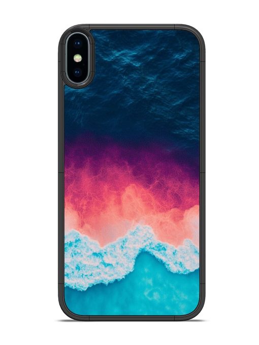 Where The Ocean Meets The Sky Glossy Soft Edge Case for Apple Iphone Xs Chachhi