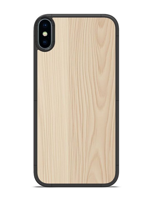 Textured Timber Glossy Soft Edge Case for Apple Iphone Xs