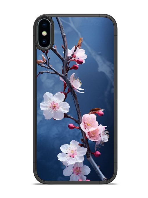 Delicate Blossoms Glossy Soft Edge Case for Apple Iphone Xs Chachhi