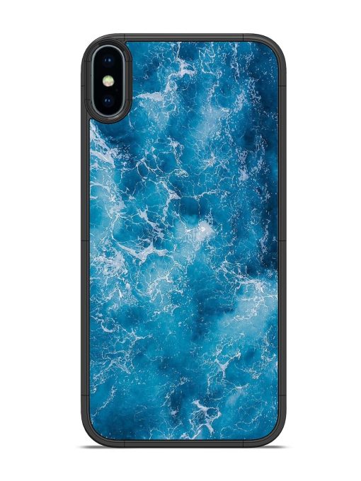 Oceanic Abyss Glossy Soft Edge Case for Apple Iphone Xs Chachhi