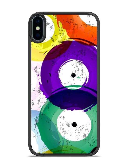 Vinyl Vibrations Glossy Soft Edge Case for Apple Iphone Xs Chachhi