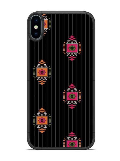 Ornate Elegance Glossy Soft Edge Case for Apple Iphone Xs Chachhi