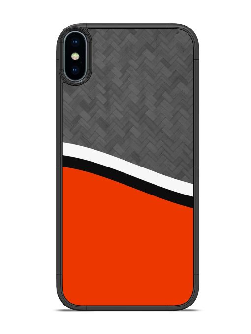 Bold Contrast Glossy Soft Edge Case for Apple Iphone Xs Chachhi