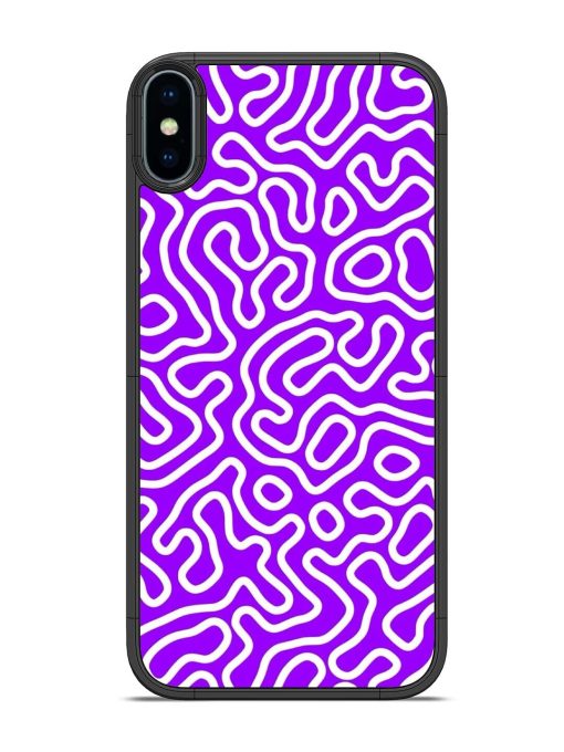 Wavy Wonder Glossy Soft Edge Case for Apple Iphone Xs Chachhi