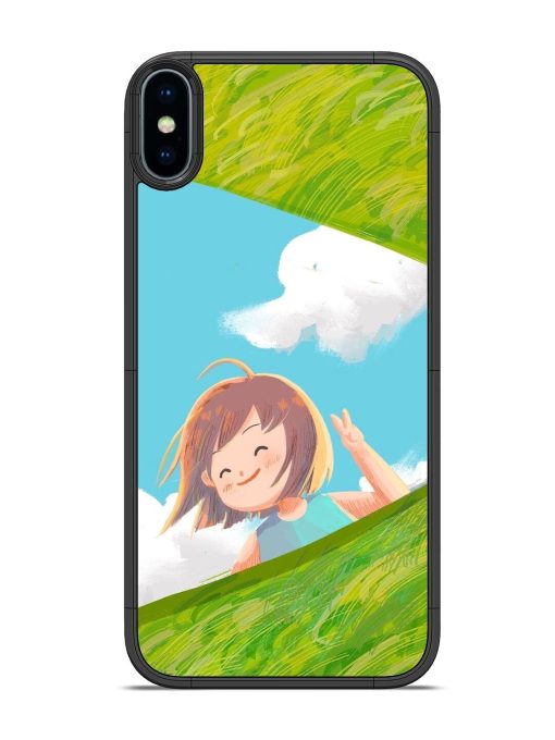 I'M On My Way Glossy Soft Edge Case for Apple Iphone Xs Chachhi