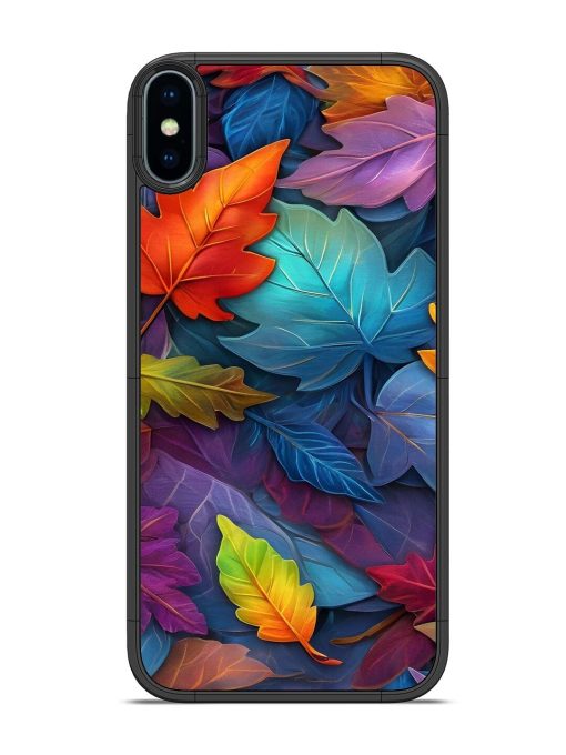 Autumn'S Embrace Glossy Soft Edge Case for Apple Iphone Xs