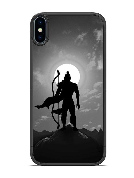 The Undefeated Warrior Glossy Soft Edge Case for Apple Iphone Xs Chachhi