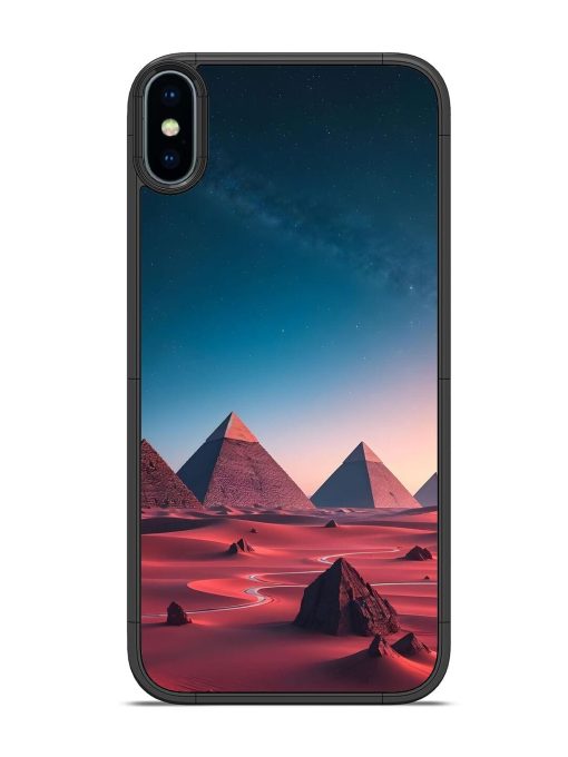 Ancient Wonders Sky Glossy Soft Edge Case for Apple Iphone Xs Chachhi