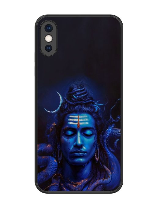 Mystic Mahadev Glossy Soft Edge Case for Apple Iphone Xs Max Chachhi