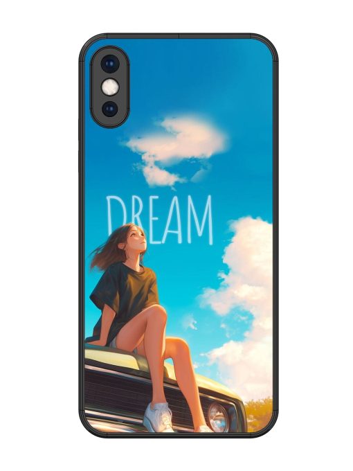 Girly Dream Art Glossy Soft Edge Case for Apple Iphone Xs Max Chachhi