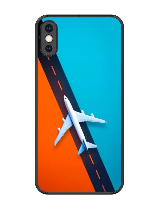 Skyward Bound Glossy Soft Edge Case for Apple Iphone Xs Max Chachhi