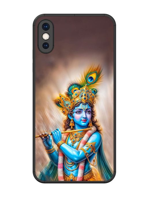 Divine Krishna Glossy Soft Edge Case for Apple Iphone Xs Max Chachhi