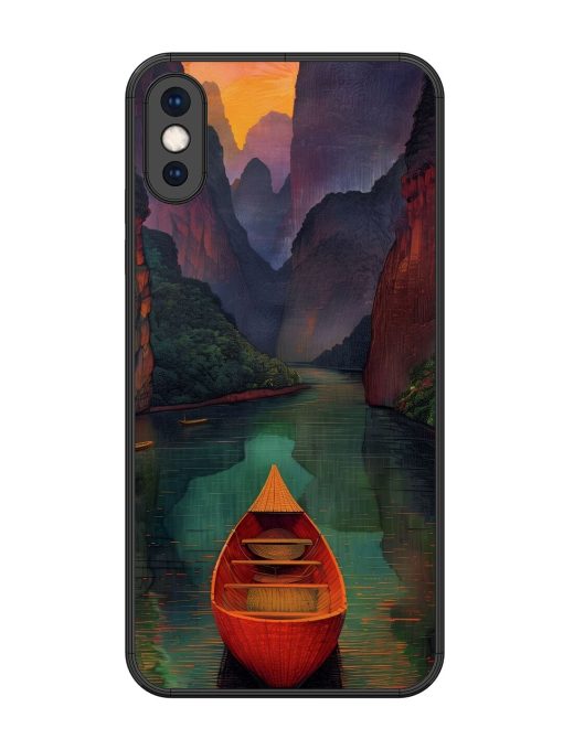 Serene Passage Glossy Soft Edge Case for Apple Iphone Xs Max Chachhi