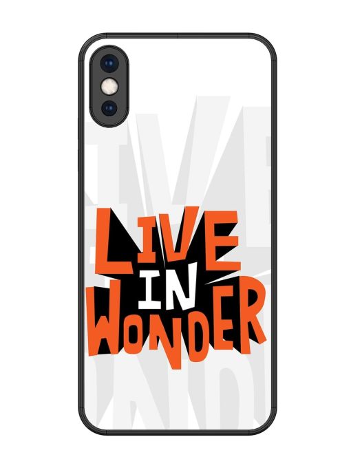 Wonder Burst Glossy Soft Edge Case for Apple Iphone Xs Max Chachhi