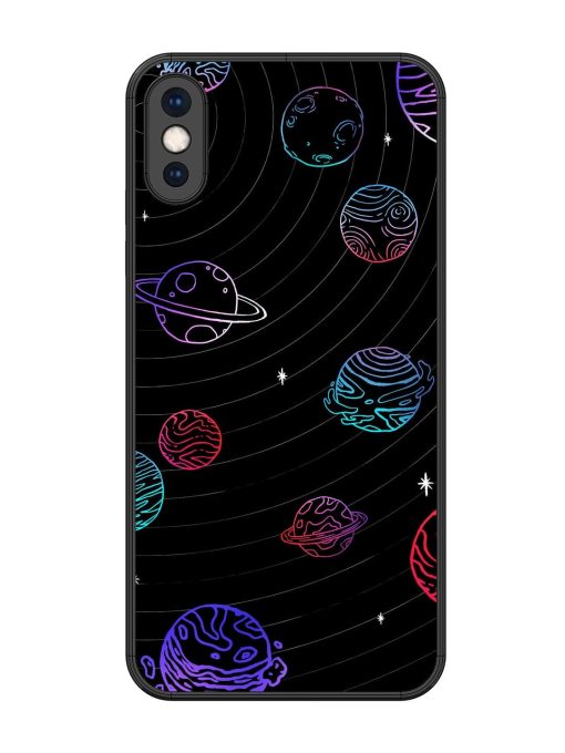 Cosmic Ballet Glossy Soft Edge Case for Apple Iphone Xs Max Chachhi