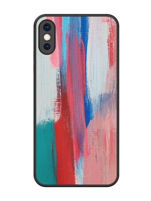 Colorful Chaos Glossy Soft Edge Case for Apple Iphone Xs Max Chachhi