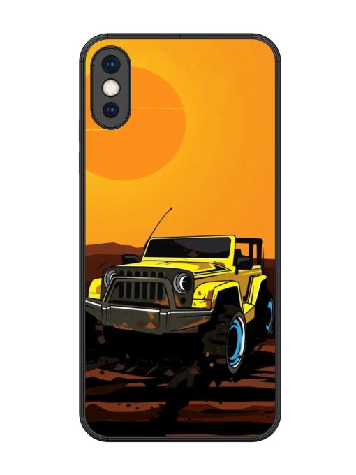 Sunset Cruise Glossy Soft Edge Case for Apple Iphone Xs Max Chachhi