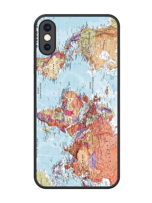 Our Blue Marble Glossy Soft Edge Case for Apple Iphone Xs Max Chachhi