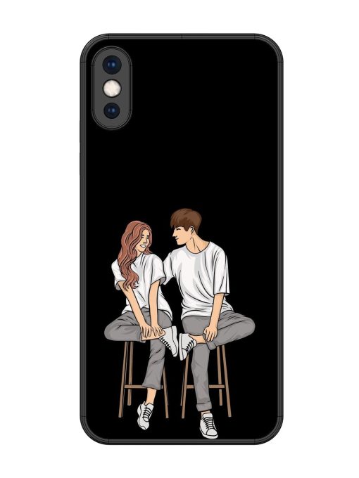 Soulful Connection Glossy Soft Edge Case for Apple Iphone Xs Max Chachhi