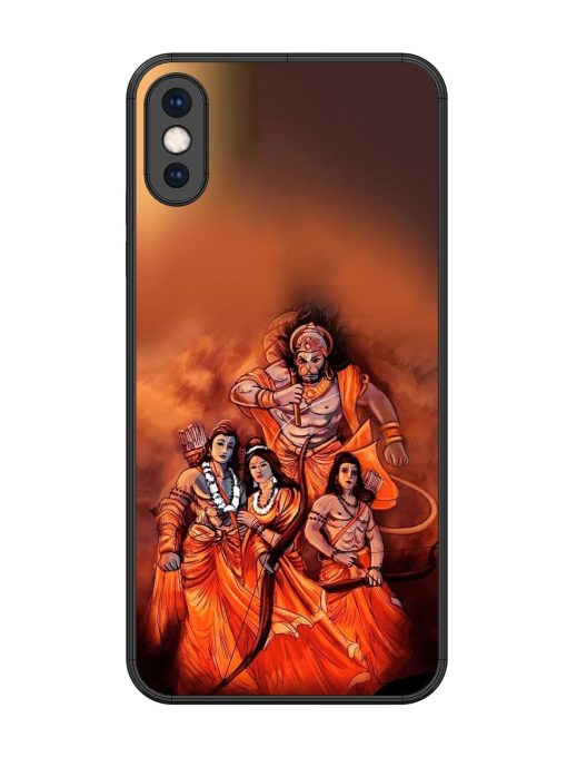 Sita Ram Glossy Soft Edge Case for Apple Iphone Xs Max Chachhi