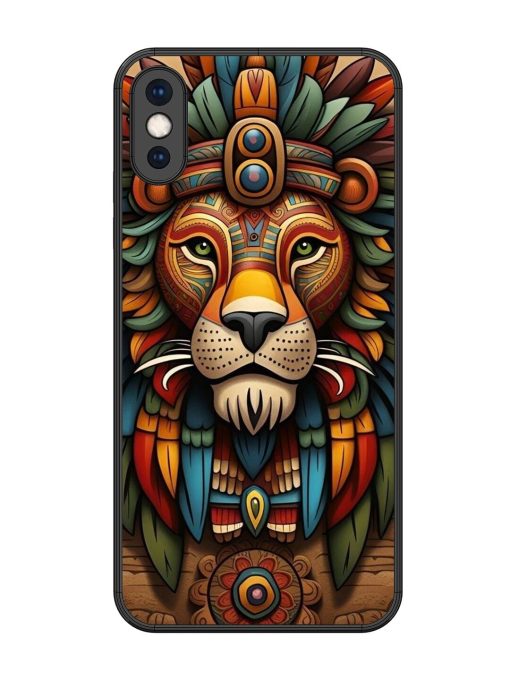 Aztec Majesty Glossy Soft Edge Case for Apple Iphone Xs Max Chachhi