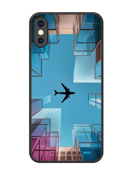 Urban Flightpath Glossy Soft Edge Case for Apple Iphone Xs Max Chachhi