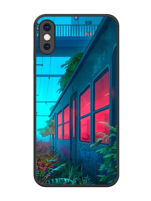 Urban Jungle Glossy Soft Edge Case for Apple Iphone Xs Max Chachhi