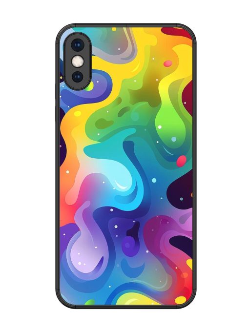 Rainbow River Glossy Soft Edge Case for Apple Iphone Xs Max Chachhi