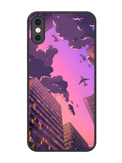 Urban Twilight Glossy Soft Edge Case for Apple Iphone Xs Max