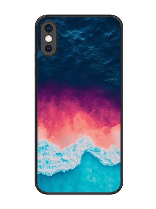 Where The Ocean Meets The Sky Glossy Soft Edge Case for Apple Iphone Xs Max