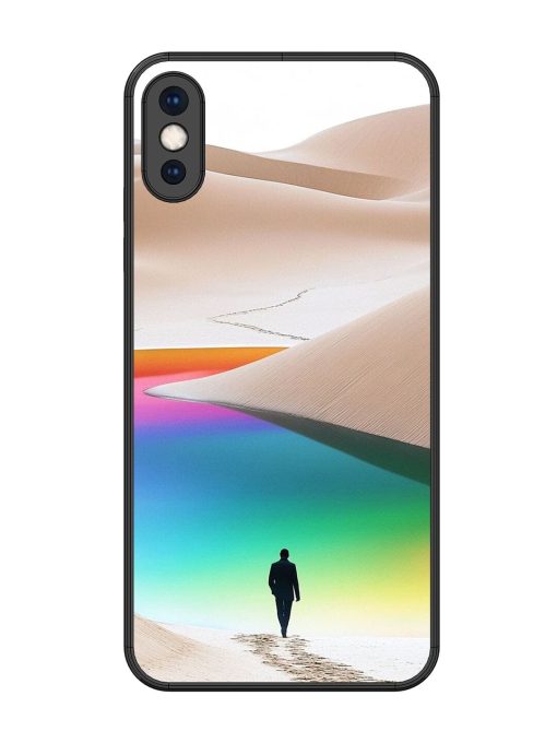 Desert Dreams Glossy Soft Edge Case for Apple Iphone Xs Max Chachhi