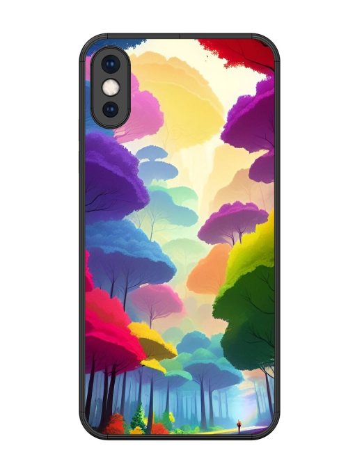 Rainbow Road Glossy Soft Edge Case for Apple Iphone Xs Max Chachhi